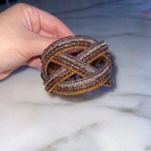 Women's Beaded Braided Bracelet